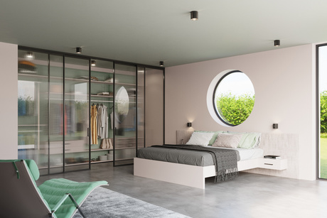 Applique INEZ noir + 1x ampoule LED G9 3000K Warm 4.5W 510lm