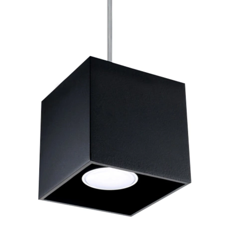 Lampe suspendue QUAD 1 noir