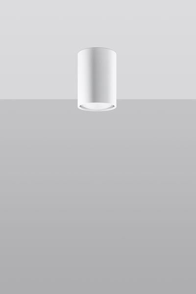 Plafond LAGOS 10 blanc + 1x ampoule LED GU-10 3000K Warm 7W 620lm