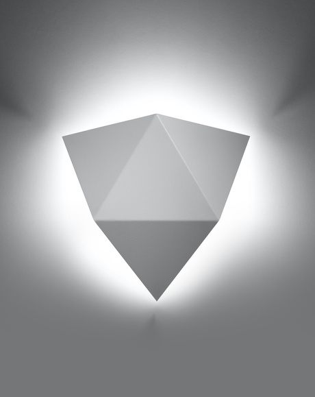 Applique SOLIDO blanc + 1x ampoule LED G9 3000K Warm 4.5W 510lm