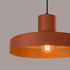 Lampe suspendue BILO rouge ocre