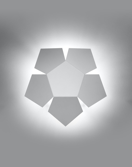 Applique PENTA blanche + 2x ampoule LED G9 3000K Warm 4.5W 510lm