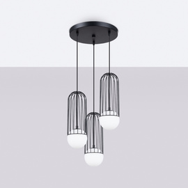 Lampe suspendue BRINA 3P noir