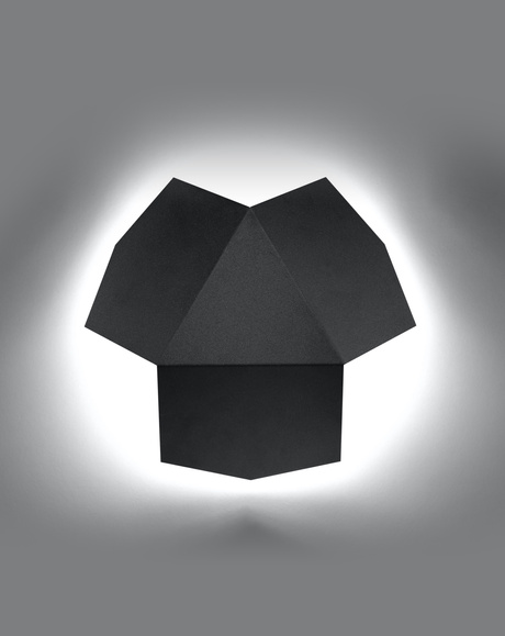 Applique TRE noir + 2x ampoule LED G9 4000K Cold 4.5W 530lm