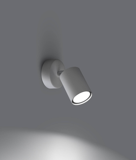 Applique LEMMI 1 blanche + 1x ampoule LED GU-10 3000K Warm 7W 510lm