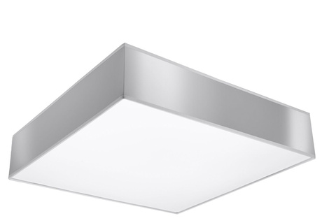 Plafond HORUS 45 GREY + 3x ampoule LED E27 3000K Warm 7.5W 620lm