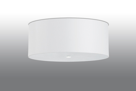 Plafond OTTO 70 blanc + 6x ampoule LED E27 4000K Froid 7.5W 650lm