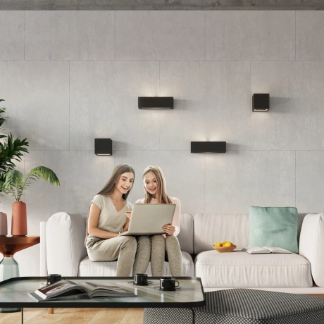 Applique céramique VEGA noir