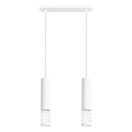 Lampe suspendue LAMI 2 blanc