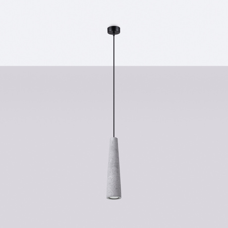 ELECTRA lampe suspendue en béton + 1x ampoule LED GU-10 3000K Warm 7W 510lm