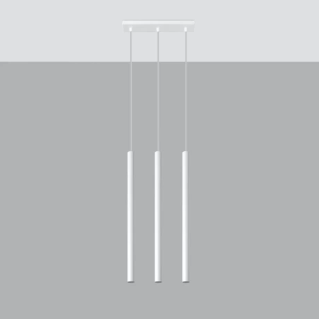 Lampe pendante PASTELO 3 blanc