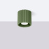 Plafonnier AURA 1 vert olive GU10