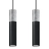 Lampe pendante BORGIO 2 noir