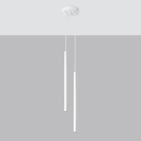 Lampe suspendue PASTELO 2 blanc