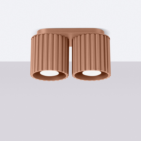 Plafonnier AURA 2 moka GU10