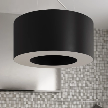 Lustre SATURNO SLIM 50 noir