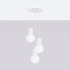 Lampe suspendue HALO 3P blanc