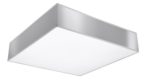 Plafond HORUS 55 GREY + 4x ampoule LED E27 3000K Warm 7.5W 620lm