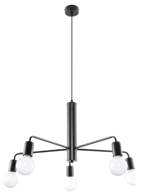 Lustre DUOMO 5 + 5x ampoule LED E27 3000K Warm 7.5W 620lm
