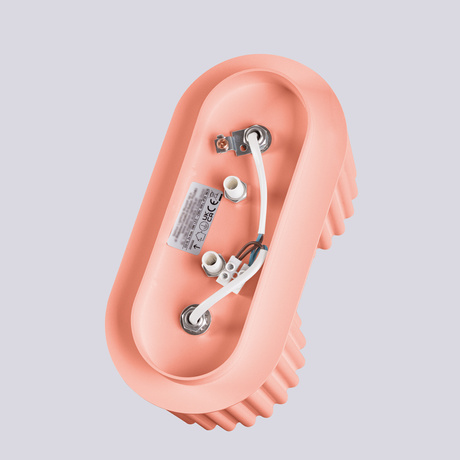 Plafonnier AURA 2 peach GU10