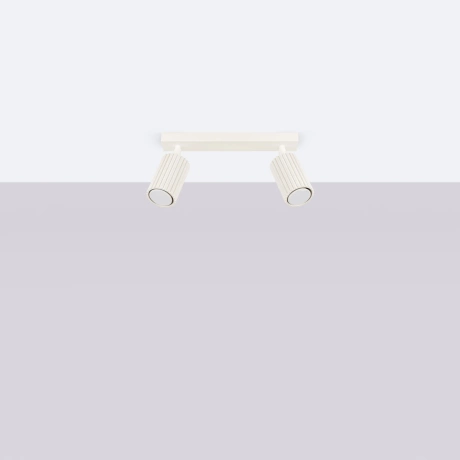 Plafonnier KARBON 2 beige