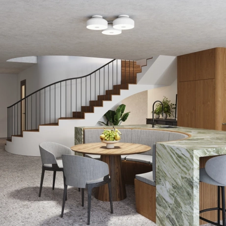 Plafonnier OMIQ blanc