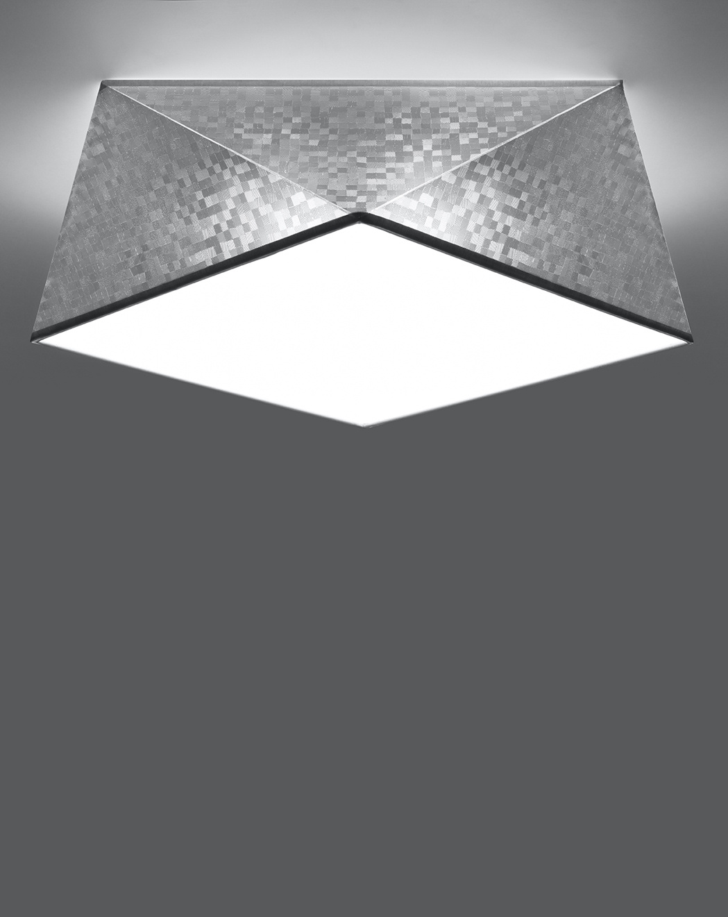 Plafond HEXA 35 CEKIN + 2x ampoule LED E27 3000K Warm 7.5W 620lm