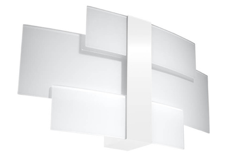 Applique CELIA blanc + 2x ampoule LED G9 4000K Froid 4.5W 530lm