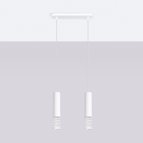 Lampe suspendue LAMI 2 blanc