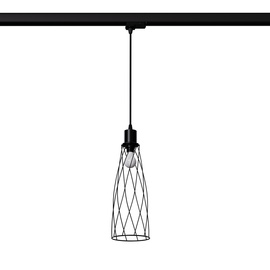 SUBA lampe suspendue noire E14