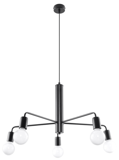 Lustre DUOMO 5 + 5x ampoule LED E27 3000K Warm 7.5W 620lm