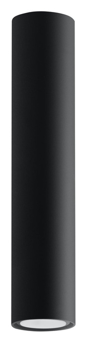 Plafond LAGOS 30 noir + 1x ampoule LED GU-10 3000K Warm 7W 620lm