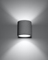 Applique ORBIS béton + 1x ampoule LED G9 3000K Warm 4.5W 510lm