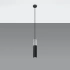 Lampe pendante BORGIO 1 noir