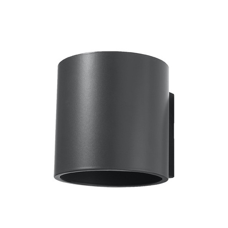 Applique ORBIS 1 anthracite + 1x ampoule LED G9 3000K chaude 4.5W 510lm