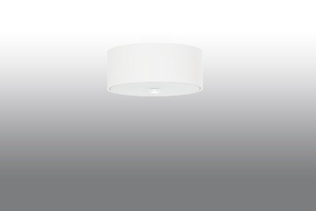 Plafond SKALA 30 blanc + 3x ampoule LED E27 3000K Warm 7.5W 620lm