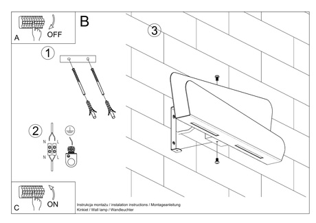 Applique BASCIA blanc + 2x ampoule LED G9 4000K froid 4.5W 530lm