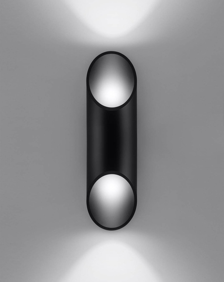 Applique PENNE 30 noir + 1x ampoule LED G9 4000K Cold 4,5W 530lm