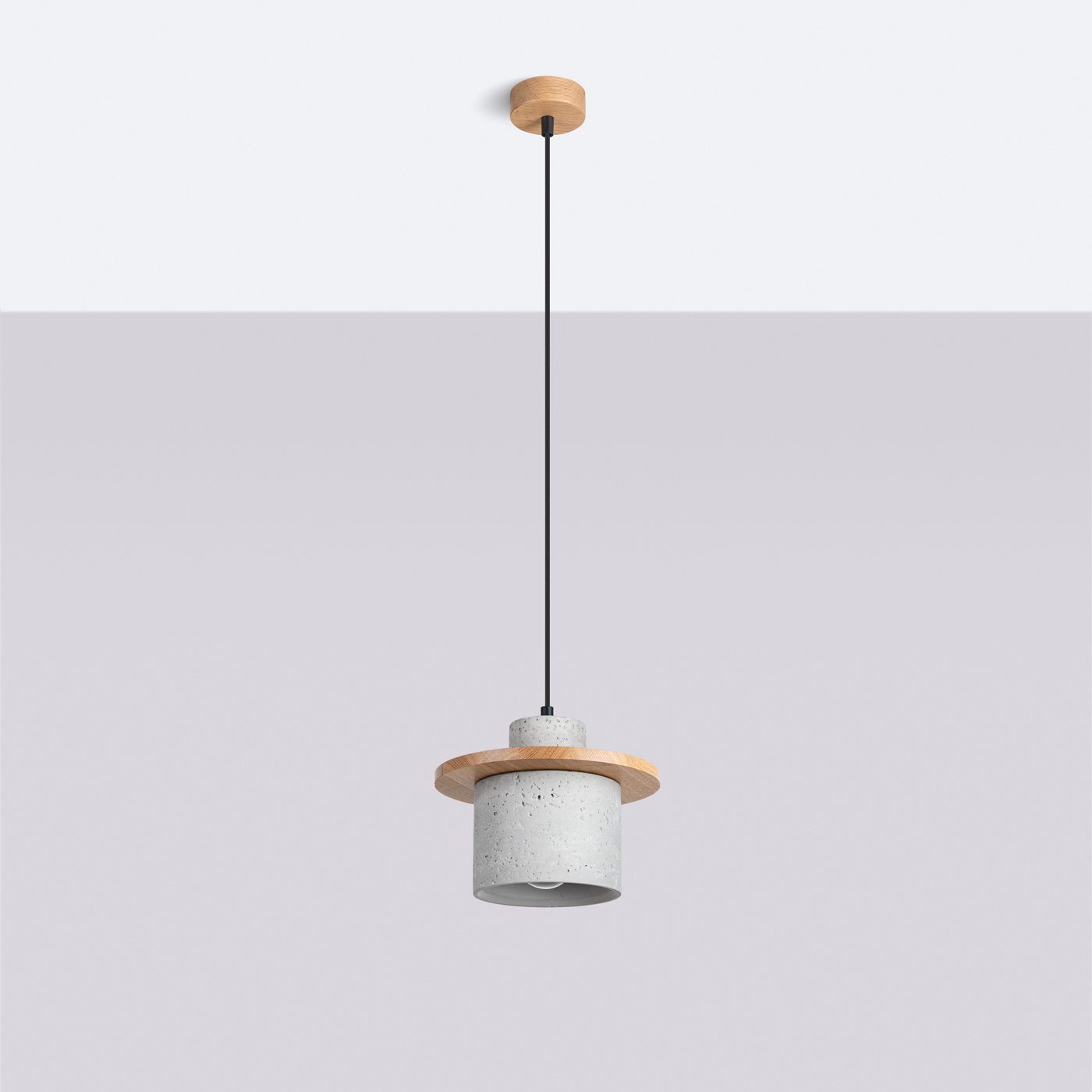 Lampe suspendue MAB béton