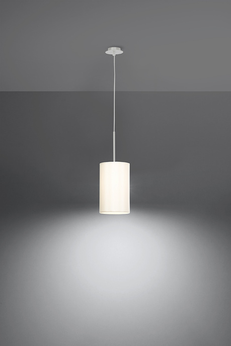 Lustre OTTO 15 blanc + 1x ampoule LED E27 3000K Warm 7.5W 620lm