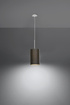 Lustre OTTO 15 noir + 1x ampoule LED E27 3000K Warm 7.5W 620lm