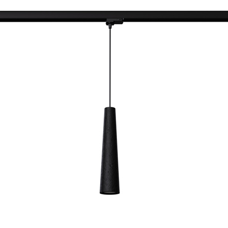 ELECTRA lampe suspendue en béton noir GU10 3000K 7W 510lm