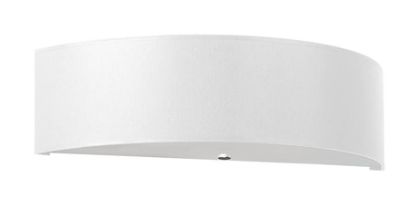 Applique SKALA blanc + 2x ampoule LED E27 3000K Warm 7.5W 620lm