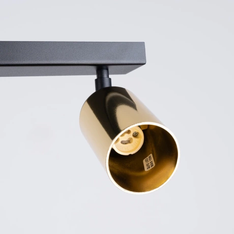 Plafonnier WINX 6L noir/doré