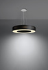 Lustre SATURNO SLIM 50 noir + 5x ampoule LED E27 4000K Froid 7.5W 650lm
