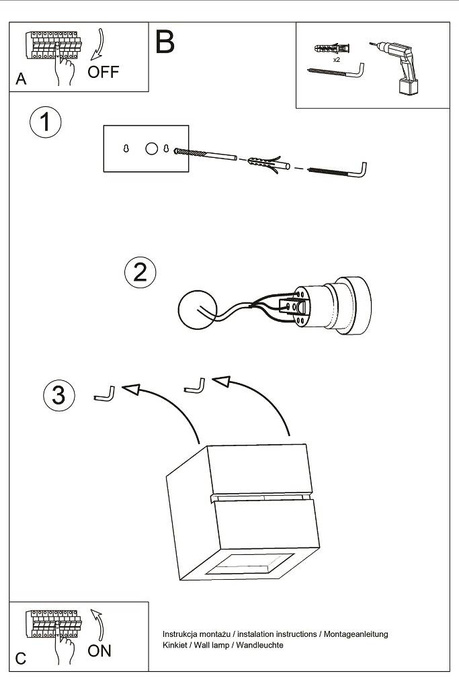 LEO LINE applique murale en céramique blanche + 1x ampoule LED E27 3000K Warm 7.5W 620lm