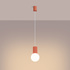 Lampe pendante HALO 1 peach