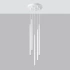Lampe suspendue PASTELO 5P blanc