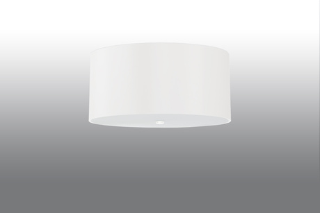 Plafond OTTO 50 blanc + 5x ampoule LED E27 4000K Froid 7.5W 650lm