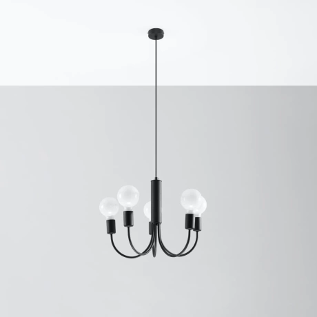 Lustre PICCOLO 5 noir